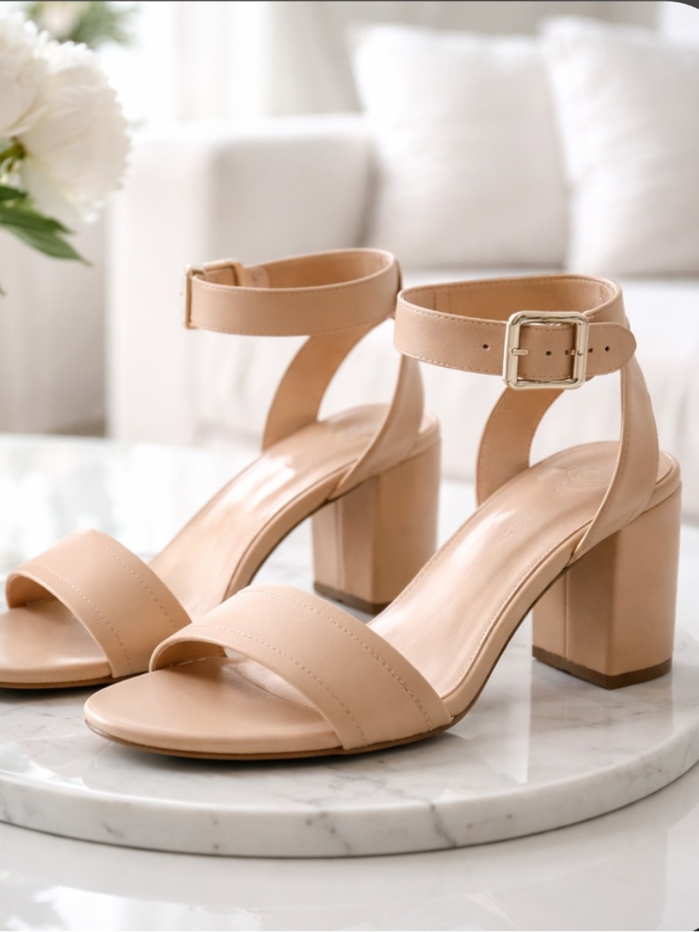 NWOT Suede Sandals.